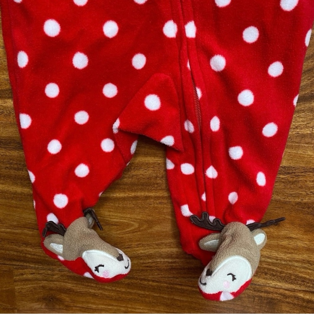 3/$25 Carter’s KoalaKid 3 Piece Holiday Winter Baby Footie PJ Size NB-3M - Picture 15 of 16
